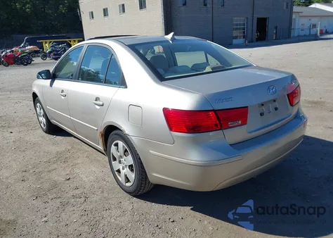 2009 Hyundai Sonata Gls из США, поврежденный, VIN 5NPET46C19H474996